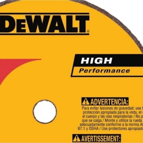 DEWALT DW8711 A60T Wheel 3-Inch X 1/16 Inch X 3/8 inch - Picture 4 of 7